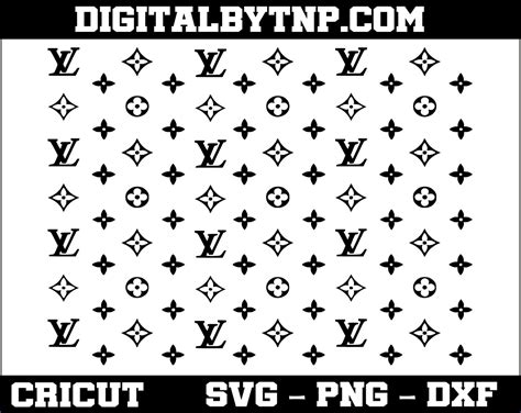 louis vuitton pattern svg